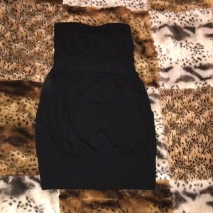 Black Strapless dress